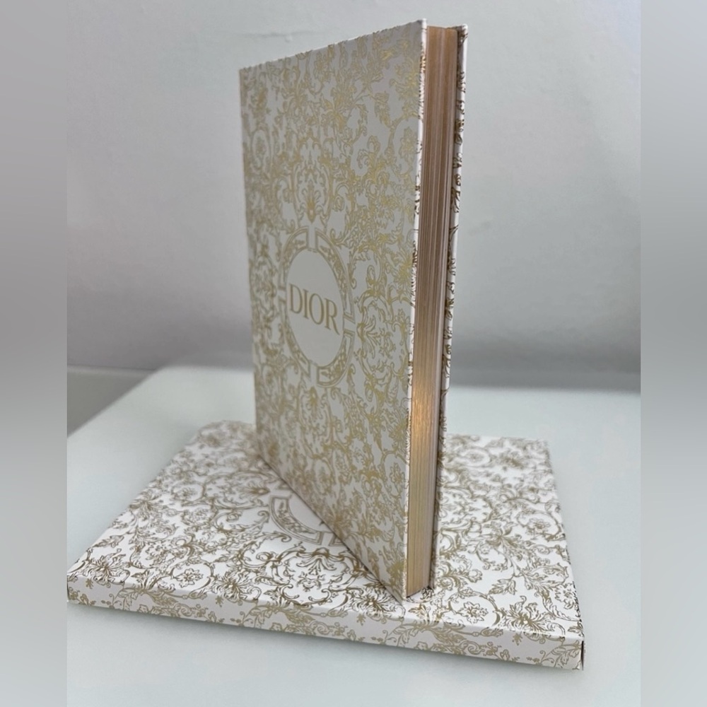 DIOR | Luxurious Gold and Cream Notebook
